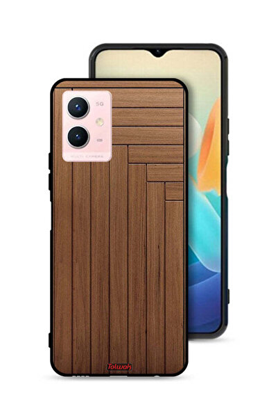 Tolwak غطاء حماية بنمط باب لهاتف Vivo Y33s 5G