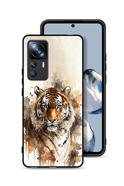 Tolwak غطاء حماية لهاتف شاومي 12T Pro بنقشة الفهد التجريدي