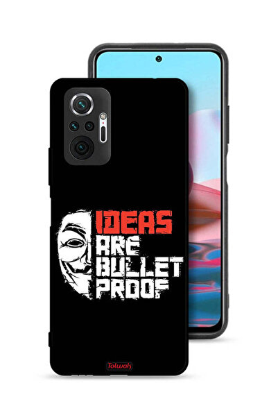 Tolwak أفكار غطاء الحماية لهاتف Xiaomi Redmi Note 10 Pro 4G مضادة للرصاص