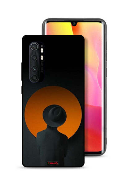 Tolwak غطاء حماية لهاتف شاومي مي نوت 10 لايت بتصميم قبعة بوي آرت