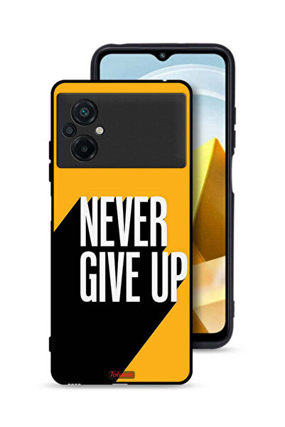 Tolwak غطاء حماية لهاتف Xiaomi Poco M5 4G لا تستسلم أبدًا