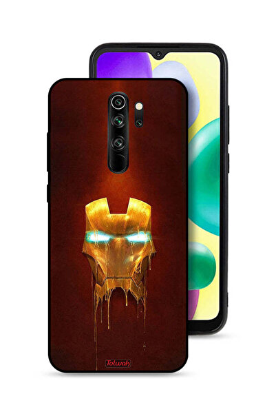 Tolwak غطاء حماية لهاتف شاومي ريدمي نوت 8 برو، الرجل الحديدي، مارفل كوميكس