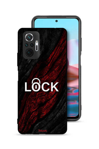 Tolwak غطاء حماية لهاتف شاومي ريدمي نوت 10 برو 4G مع قفل