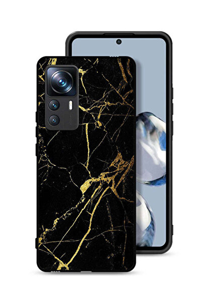 Tolwak غطاء حماية لهاتف شاومي 12T Pro - رخامي متصدع