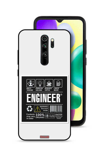 Tolwak غطاء حماية لهاتف شاومي ريدمي نوت 8 برو - ملصق مهندس