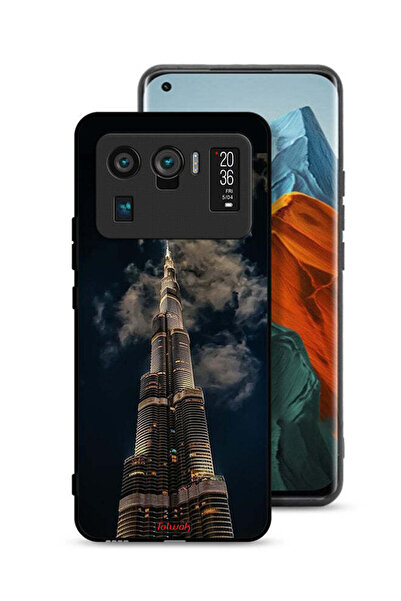 Tolwak Xiaomi Mi 11 Ultra Protective Case Cover Burj Khalifa In Night