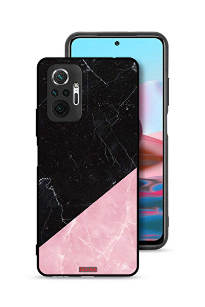 Tolwak غطاء حماية لهاتف شاومي ريدمي نوت 10 برو 4G بنمط رخامي