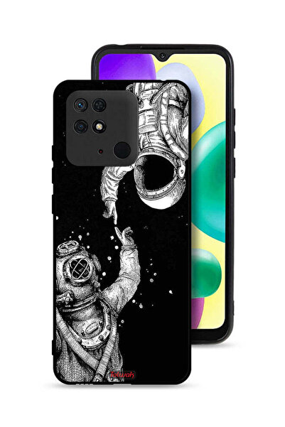 Tolwak غطاء حماية لهاتف شاومي ريدمي 10 سي - رواد فضاء