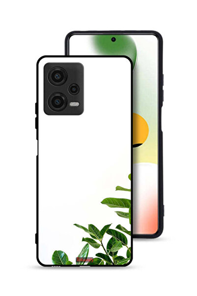 Tolwak غطاء حماية لهاتف Xiaomi Poco X5 بطبعة أوراق جوش كالابريس