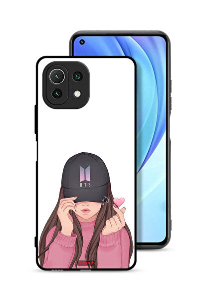 Tolwak غطاء حماية لهاتف شاومي مي 11 لايت، فتاة تلتقط الصور