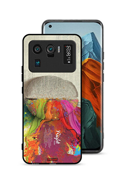 Tolwak غطاء حماية لهاتف شاومي مي 11 ألترا بتصميم تجريدي لعلم الدماغ