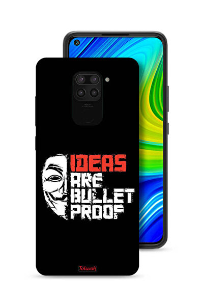 Tolwak أفكار غطاء الحماية لهاتف Xiaomi Redmi Note 9 مضادة للرصاص
