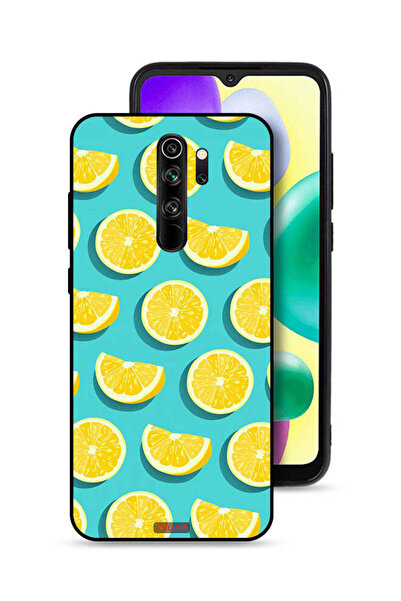 Tolwak غطاء حماية لهاتف شاومي ريدمي نوت 8 برو بنمط برتقالي