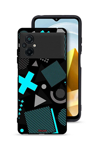 Tolwak غطاء حماية لهاتف Xiaomi Poco M5 4G برسومات أيقونات لعبة الحبار
