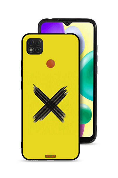 Tolwak غطاء حماية لهاتف شاومي ريدمي 9 سي بنمط X