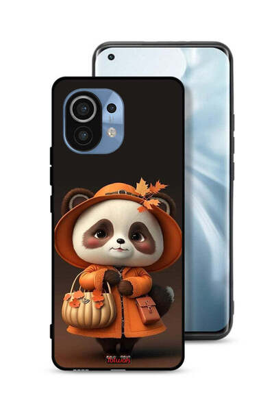 Tolwak غطاء حماية لهاتف Xiaomi Mi 11 بتصميم سيدة الباندا اللطيفة