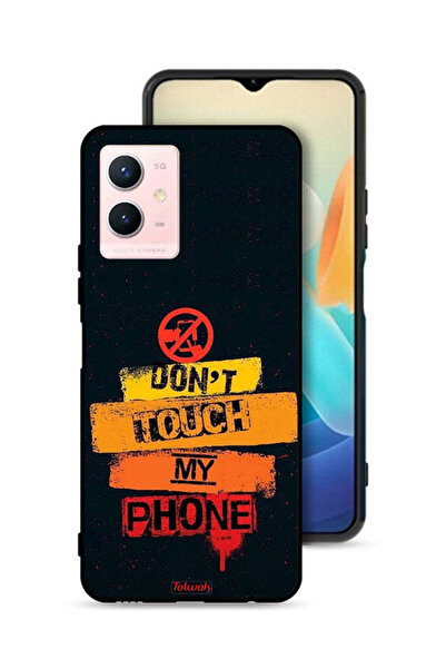 Tolwak Vivo Y33s 5G Protective Case Cover Do Not Touch My Phone
