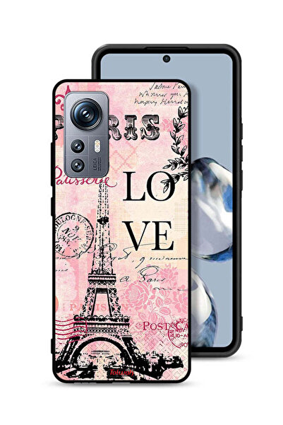 Tolwak غطاء حماية لهاتف Xiaomi 12S بتصميم باريس لوف