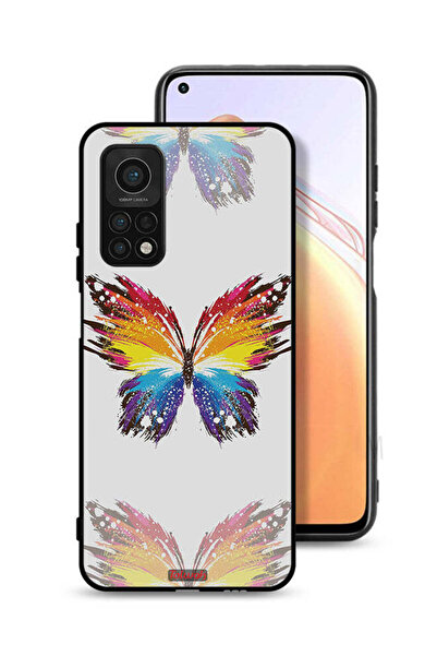 Tolwak غطاء حماية لهاتف Xiaomi Mi 10T Pro 5G بخلفية بسيطة وفن رقمي وبساطة الف...