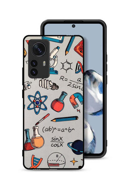 Tolwak Xiaomi 12X Protective Case Cover Science Tags