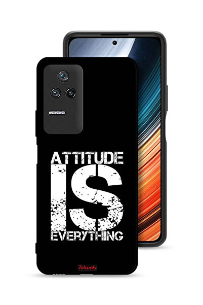 Tolwak غطاء حماية لهاتف Xiaomi Poco F4 - Attitude Is Everything