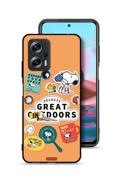 Tolwak غطاء حماية لهاتف شاومي ريدمي نوت 11T برو 5G، ملصقات الفول السوداني