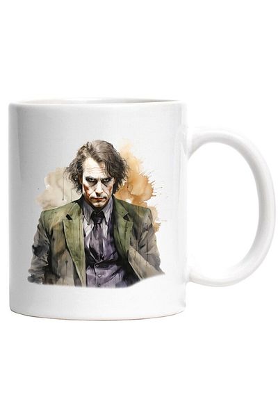 INOVATIX Personalized white mug, Joker, Fictional Character, DC, Comics, INOVATIX®. 330ml