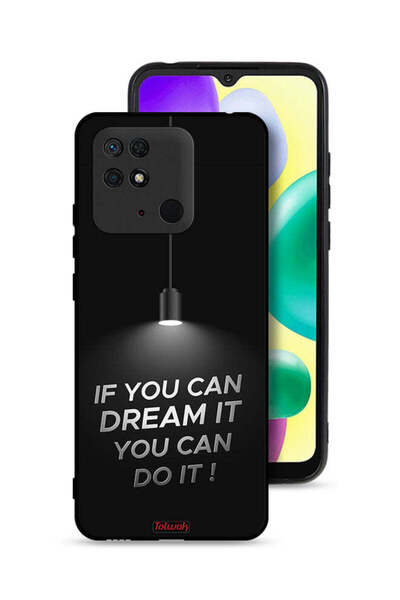 Tolwak غطاء حماية لهاتف Xiaomi Redmi 10C إذا كنت تستطيع أن تحلم به، يمكنك تحقيقه