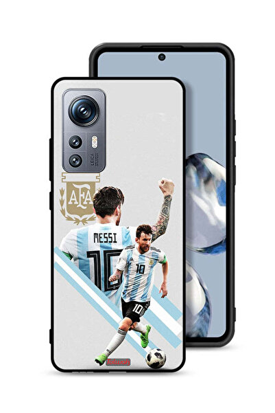 Tolwak غطاء حماية لهاتف Xiaomi 12S برسومات ليو ميسي