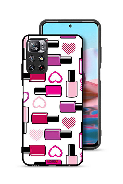 Tolwak غطاء حماية لهاتف شاومي ريدمي نوت 11 4G - عاشق أحمر الشفاه