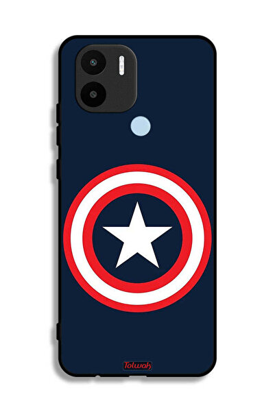 Tolwak Xiaomi Redmi A1 Plus Protective Case Cover Captain America