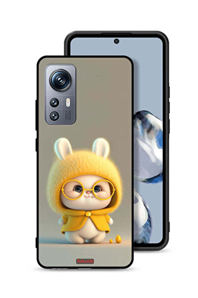Tolwak غطاء حماية لهاتف Xiaomi 12S بتصميم أرنب صغير