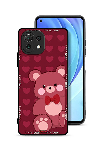 Tolwak غطاء حماية لهاتف شاومي مي 11 لايت - الدب المحظوظ