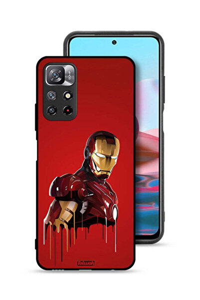 Tolwak غطاء حماية لهاتف شاومي ريدمي نوت 11S برسومات الرجل الحديدي