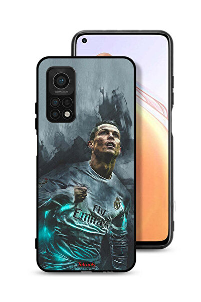 Tolwak غطاء حماية لهاتف شاومي مي 10T 5G برسومات كريستيانو رونالدو