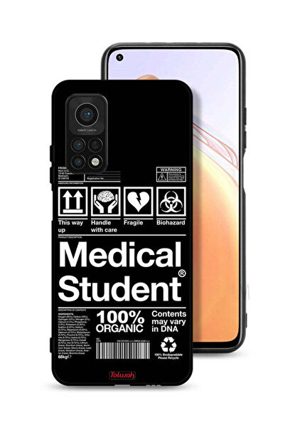 Tolwak غطاء حماية لهاتف Xiaomi Mi 10T Pro 5G، ملصق طالب الطب