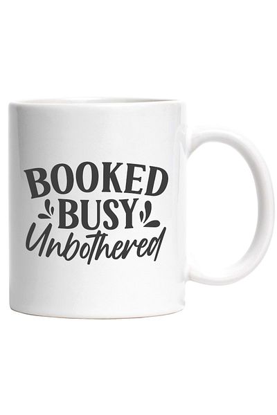 INOVATIX Personalized white mug, for a reserved, busy and undisturbed woman, INOVATIX®. 330ml