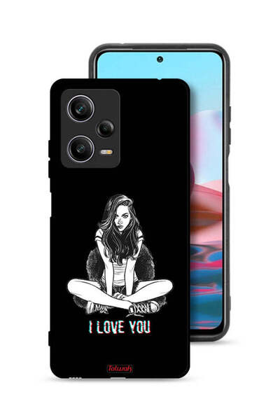 Tolwak غطاء حماية لهاتف شاومي ريدمي نوت 12 برو - أحبك