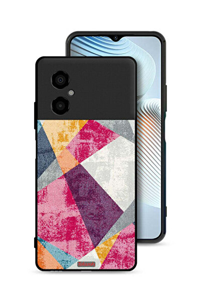 Tolwak Xiaomi Poco M4 5G Protective Case Cover Paint Pattern