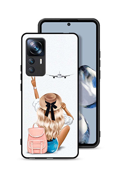 Tolwak غطاء حماية شاومي 12T برو - فتاة تحب السفر