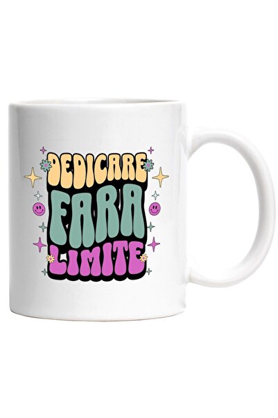 INOVATIX Cana alba personalizata, Dedicare Fara Limite, INOVATIX®. 330ml