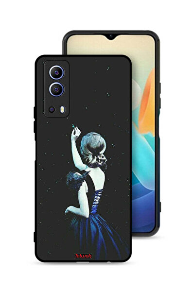 Tolwak غطاء حماية لهاتف Vivo Y72 5G بتصميم نجمة مؤثرة