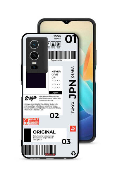 Tolwak غطاء حماية لجهاز Vivo Y76 5G - ملصق ياباني