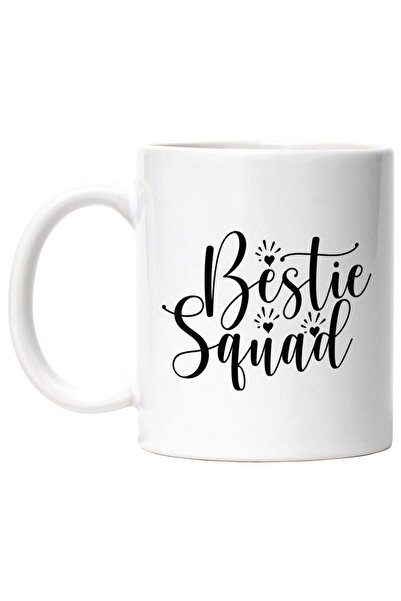 INOVATIX Cana alba personalizata, inimioare pentru cea mai tare gasca de prie...