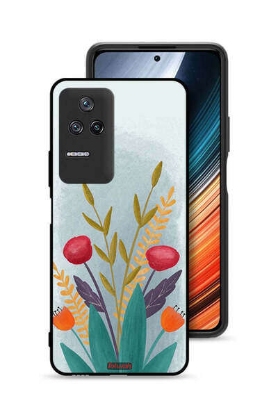 Tolwak غطاء حماية لهاتف شاومي بوكو F4 - رسم نباتي