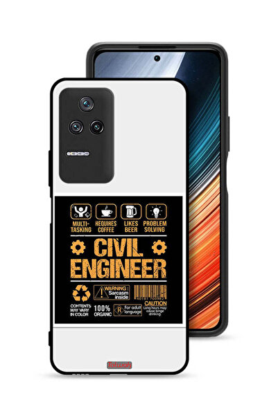 Tolwak غطاء حماية شاومي ريدمي كي 50 برو، ملصق مهندس مدني