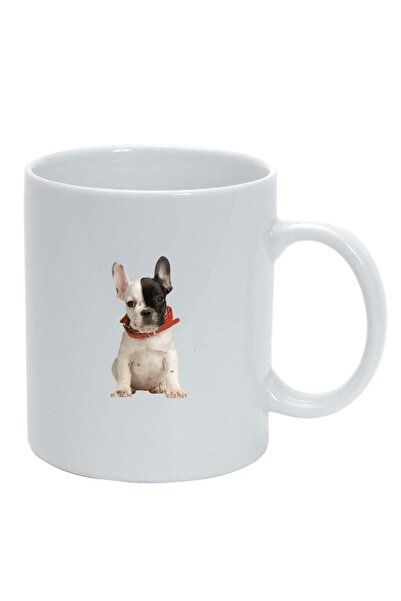 INOVATIX Cana alba personalizata, Dog, alb, D357, INOVATIX®. 330ml