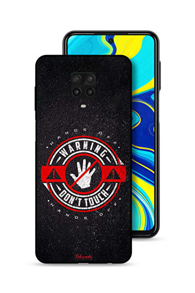 Tolwak غطاء حماية لهاتف شاومي ريدمي نوت 9 برو تحذير: لا تلمسه