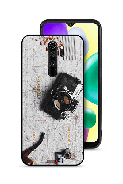 Tolwak Xiaomi Redmi Note 8 Pro Protective Case Cover Vintage Camera