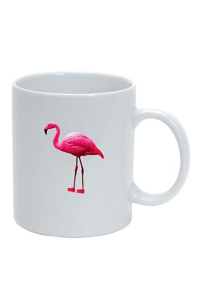 INOVATIX Personalized white mug, Pelican, white, D419, INOVATIX®. 330ml